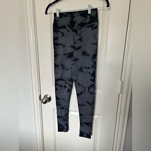 Nux Black Tie-Dye Leggings